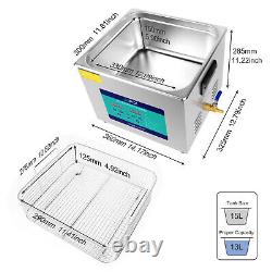 AIPOI 30L Ultrasonic Cleaner Cleaning Equipment Liter Industry Heated With Timer