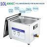 ANBULL Stainless Steel 10L Industry Heated Ultrasonic Cleaner Heater withTimer