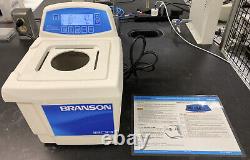 BRANSON CPX-952-118R 0.5Gal CPXH Digital Ultrasonic Cleaner with Heated Bath
