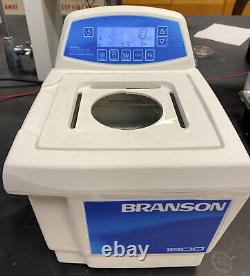 BRANSON CPX-952-118R 0.5Gal CPXH Digital Ultrasonic Cleaner with Heated Bath