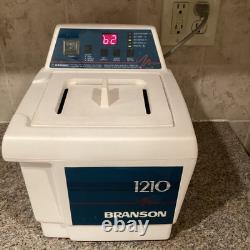 Branson 1210R-DTH Heated Ultrasonic Cleaner Bransonic 1210