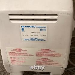 Branson 1210R-DTH Heated Ultrasonic Cleaner Bransonic 1210