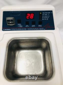 Branson 1210R-DTH Heated Ultrasonic Cleaner Bransonic 1210 Tested Working Video