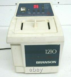Branson 1210R-DTH Ultrasonic Cleaner, Digital, Timer, Heated