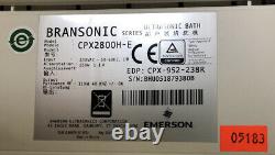 Branson 2018 CPX2800H-E Powerful Ultrasonic Cleaner 0.75G Tank Digi Heating Deal