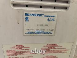 Branson 2210 Ultrasonic Cleaner Bath heated warranty 2210R-DTH