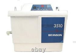 Branson 3510R-DTH Ultrasonic Cleaner Bransonic 1.5 Gallon Heated Tested Working