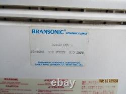 Branson Bransonic 3510 Ultrasonic Cleaner Heated Bath 3210R-DTH With basket works
