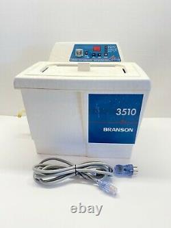 Branson Bransonic 3510R-DTH Ultrasonic Cleaner 1.5 Gal Heated With Warranty