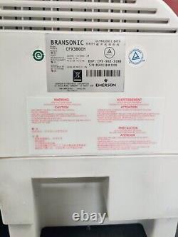 Branson Bransonic 3800 CPX3800H Ultrasonic Digital Heated Bath 1.5 Gal 69°C