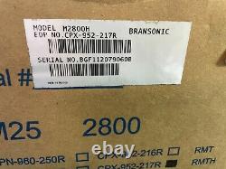 Branson M2800H Bransonic. 75gal Ultrasonic Cleaner with Timer&Heated Tank 120V