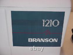 Bransonic 1210 Branson Heating Water Bath Ultrasonic Cleaner 1210R-MTH