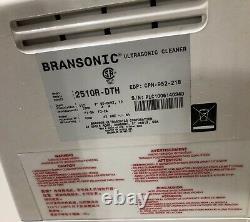 Bransonic 2210-MTH Powerful Ultrasonic Cleaner Water Bath 0.75G Tank, Heating MT