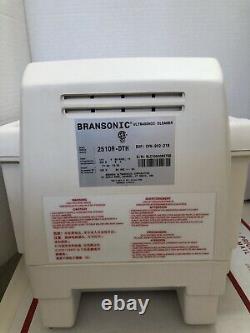 Bransonic 2210-MTH Powerful Ultrasonic Cleaner Water Bath 0.75G Tank, Heating MT