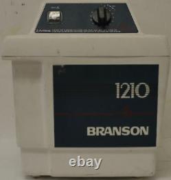 Bransonic Branson 1210R-MTH Ultrasonic Cleaner with Heated Water Bath Chamber