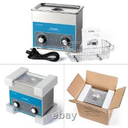 CE Stainless Steel 3 L Liter Industry Heated Ultrasonic Cleaner Heater /Timer