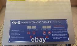 CO-Z Ultrasonic Cleaner wHeater Timer, 10L Digital Sonic Cavitation Machine, NIB