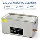 CREWORKS 22L Stainless Steel Ultrasonic Cleaner Industry Heated with Digital Timer