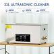 CREWORKS 22L Ultrasonic Cleaner Industry Heated Heater withTimer Jewelry Glasses