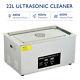CREWORKS 22L Ultrasonic Cleaner Stainless Steel Industry Heated Heater w. Timer