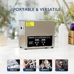 CREWORKS 22L Ultrasonic Cleaner Stainless Steel Industry Heated Heater withTimer