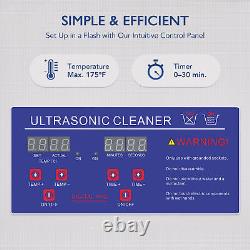 CREWORKS 2L/3L/6L/10L/15L/22L/30L Ultrasonic Cleaner Industry Heated With Timer