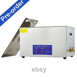 CREWORKS 30L Ultrasonic Cleaner Stainless Steel Industry Heated withTimer Heater