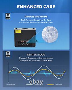 CREWORKS 6L Titanium Steel Ultrasonic Cleaner Industry Heated with Digital Timer