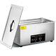 CREWORKS Industry Ultrasonic Cleaner 22L Stainless Steel 600W Heated withTimer