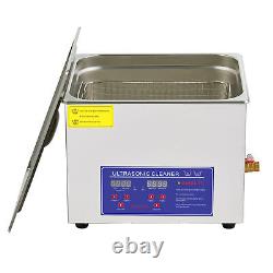 CREWORKS Ultrasonic Cleaner Cleaning Equipment 15 Liter Industry Heated With Timer