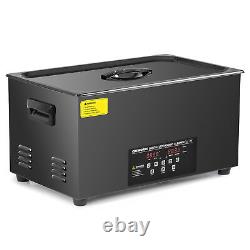 CREWORKS Ultrasonic Cleaner Titanium Steel 22L Industry Heated Heater With Timer