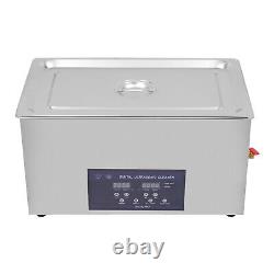 Cleaning Equipment Liter Heated With Timer Heater Ultrasonic Cleaner 30L 110V New