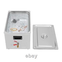 Cleaning Equipment Liter Heated With Timer Heater Ultrasonic Cleaner 30L 110V New