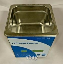Cole-Parmer 2 Liter Ultrasonic Cleaner with Digital Timer and Heat, 08895-01