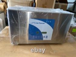 Cole-Parmer 20 Liter Ultrasonic Cleaner with Digital Timer and Heat, 120 VAC
