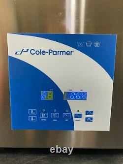 Cole-Parmer 27 Liter Ultrasonic Cleaner with Digital Timer Heat 120V 08895-76