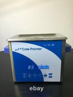 Cole-Parmer 3 Liter Ultrasonic Cleaner with Digital Timer and Heat 120V 08895-05