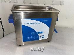 Cole-Parmer 6 Liter Ultrasonic Cleaner with Digital Timer and Heat, 120 VAC