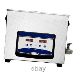 Commercial 30L Ultrasonic Cleaner Industry Heated Heater withTimer Jewelry Glasses