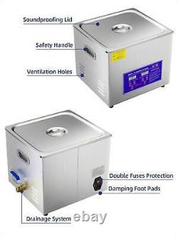 Commercial Ultrasonic Cleaner 15L Professional Ultrasonic Cleaning Machine