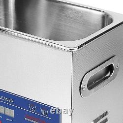 Commercial Ultrasonic Cleaner 15L Stainless Cleaning Washing with Digital Timer