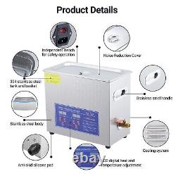 Commercial Ultrasonic Cleaner, 6.5L Professional Ultrasonic Cleaner 40kHz