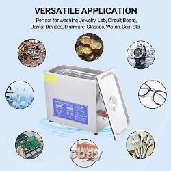 Commercial Ultrasonic Cleaner, 6.5L Professional Ultrasonic Cleaner 40kHz