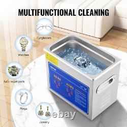 Compact Ultrasonic Cleaning Machine with 3L Capacity for Jewelry & Electronics