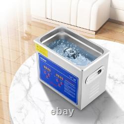 Compact Ultrasonic Cleaning Machine with 3L Capacity for Jewelry & Electronics