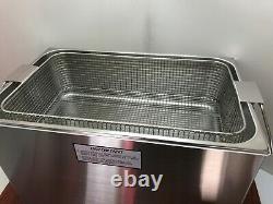 Crest CP1800D Ultrasonic Cleaner Heat/Timer/Power Control 5-Gallon with Basket