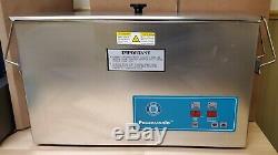 Crest Powersonic P1200HT 2.5g sweeping heated Ultrasonic cleaner + basket