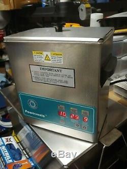 Crest Powersonic P360D-45 Ultrasonic Cleaner with Heat, Timer & Degas 1 Gal Tank