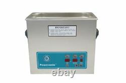 Crest Powersonic Ultrasonic Cleaner 1.5 G Digital Heat & PC P500HTPC-45 115V
