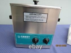 Crest Powersonic Ultrasonic Cleaner 1 Gallon Timer & Heat CP360HT new open box